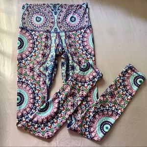 Wolven Threads Mandala Leggings